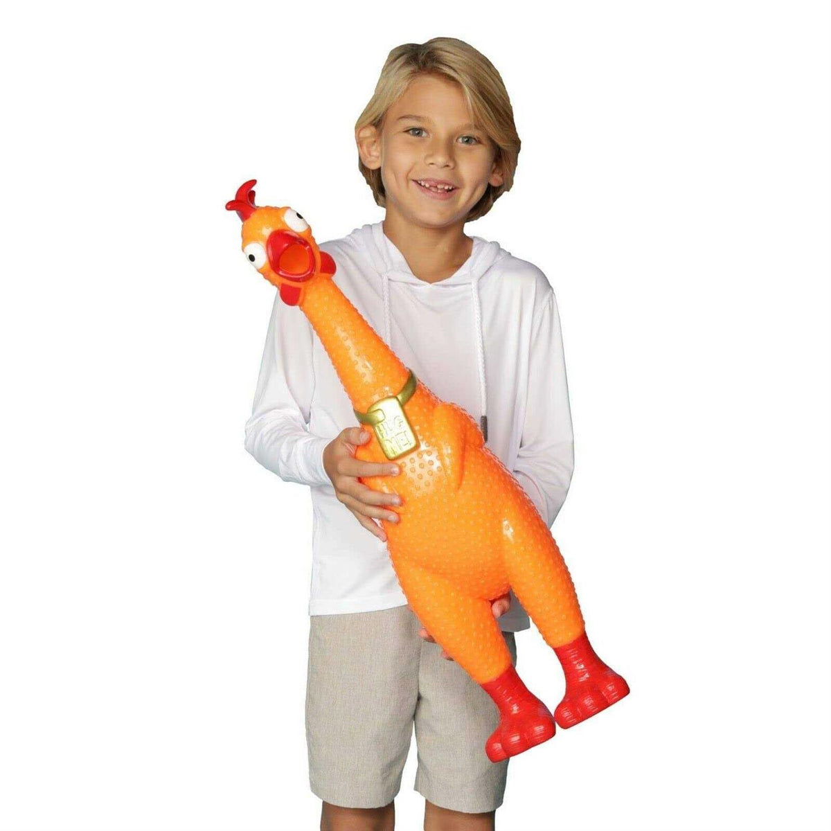 Squeaky Chicken Toy J139087