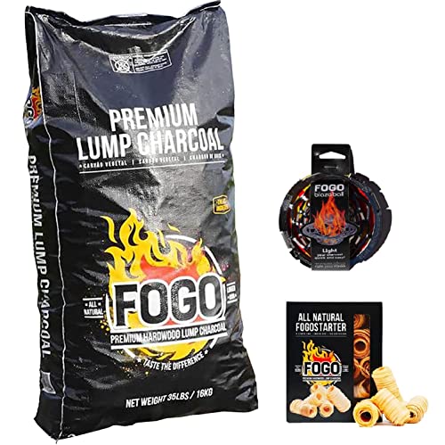 Premium Oak Lump Charcoal, 17.6 Pound Bag K7358