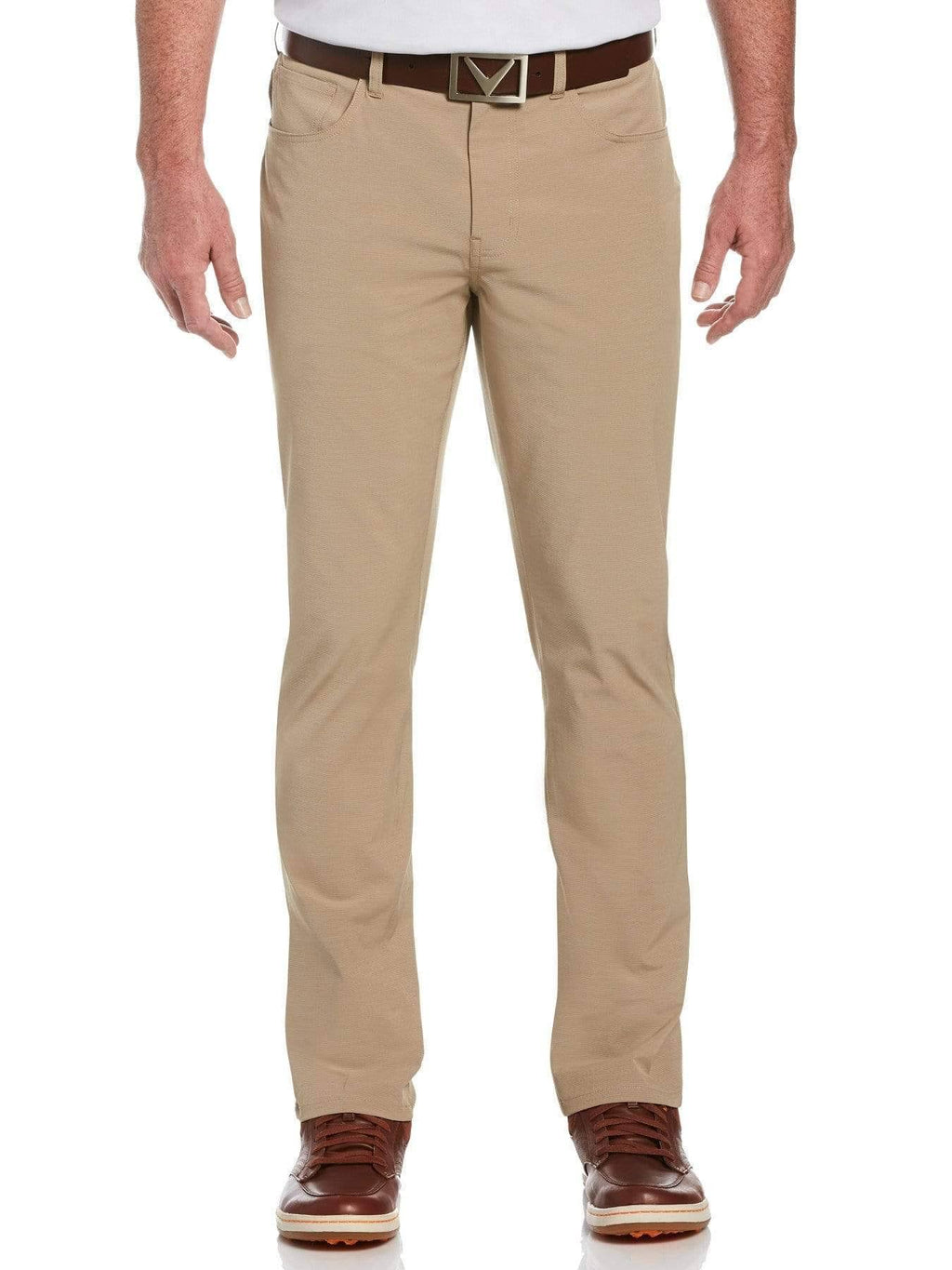 Khaki Heather Beige 5-Pocket Pant N3030