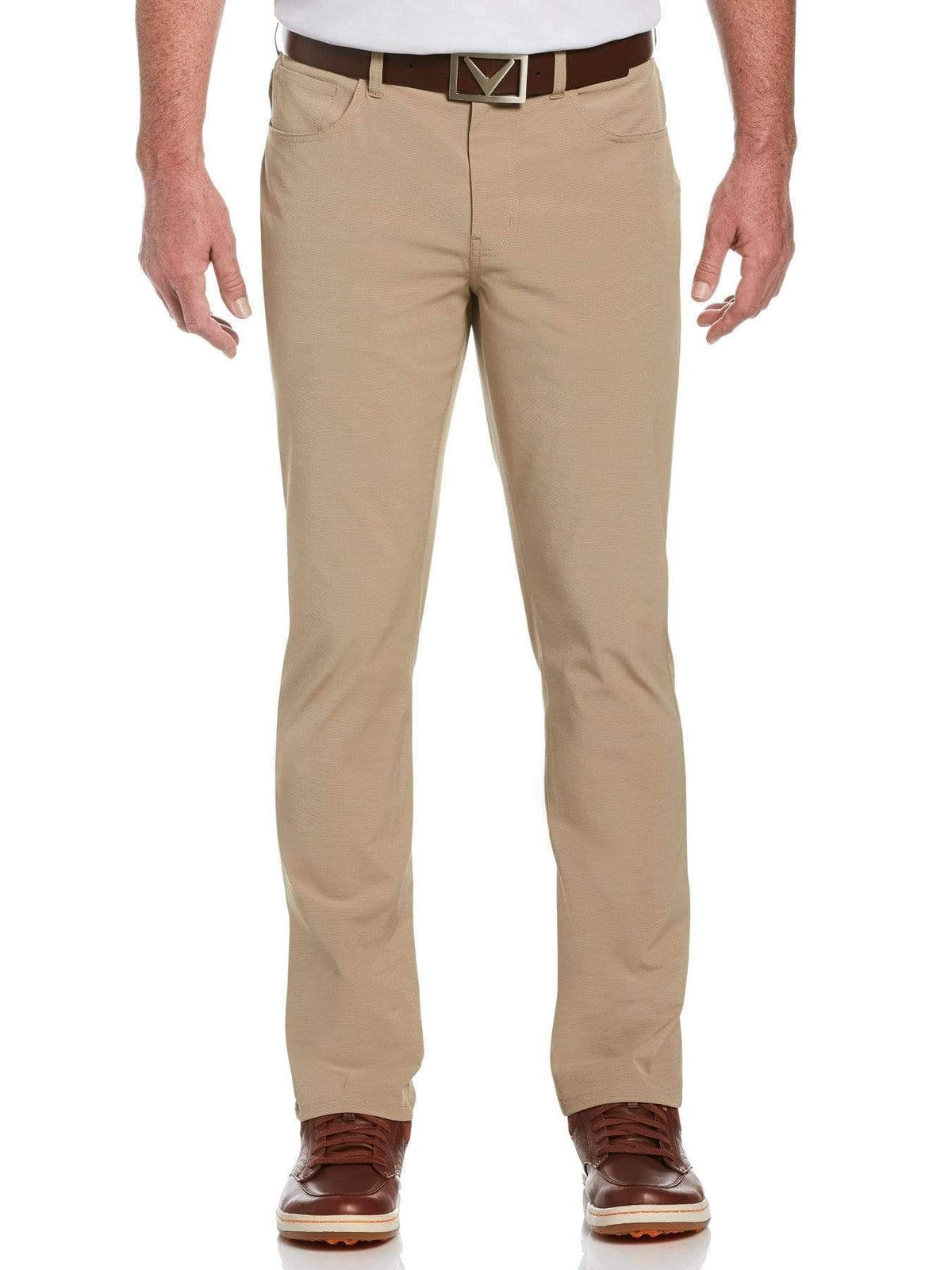 Khaki Heather Beige 5-Pocket Pant N3030