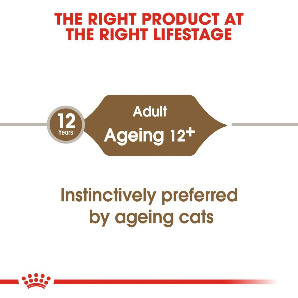 Aging 12+ Thin Slices in Gravy Canned Cat Food N37515
