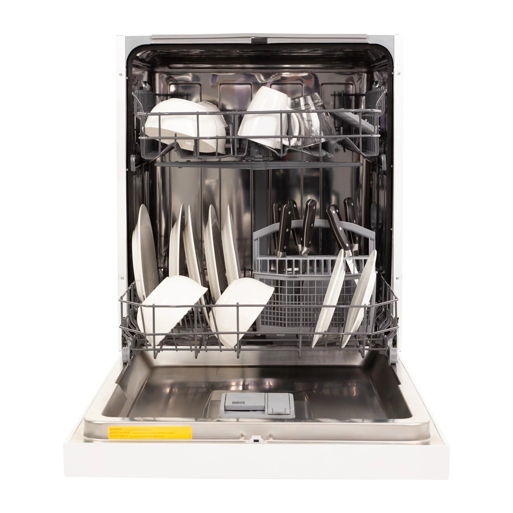 24" Front Control White Dishwasher E69812
