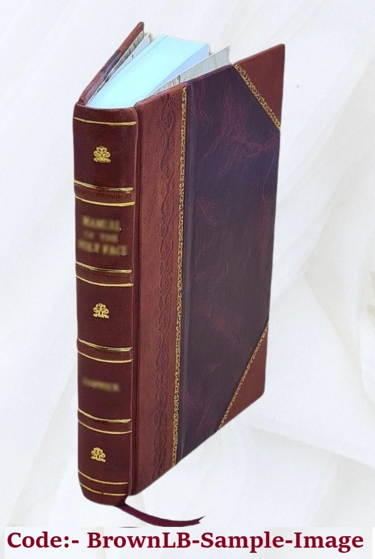 Perfume and Toilet Articles Leather Bound S741582