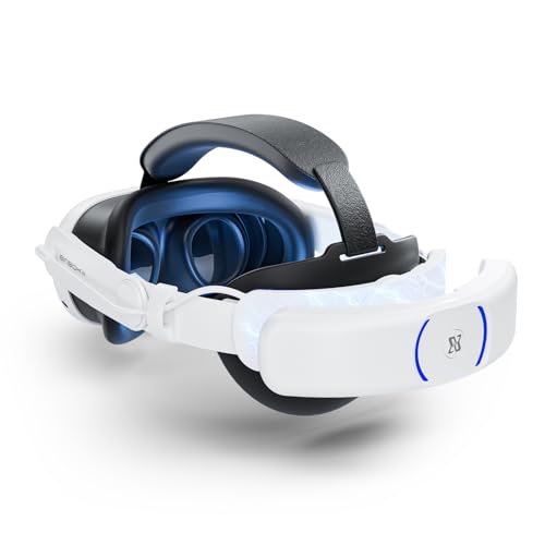 Elite Head Strap with Dual Fast Charging Battery Pack & Charging Dock for Meta Quest 3/3S - VR Headset Accessory Headstrap C273