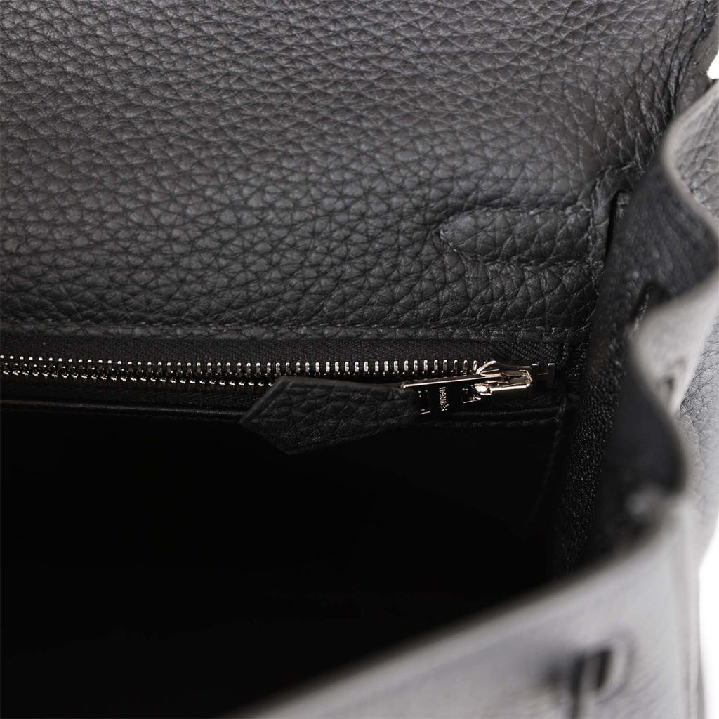 Black Togo Leather Bag L807
