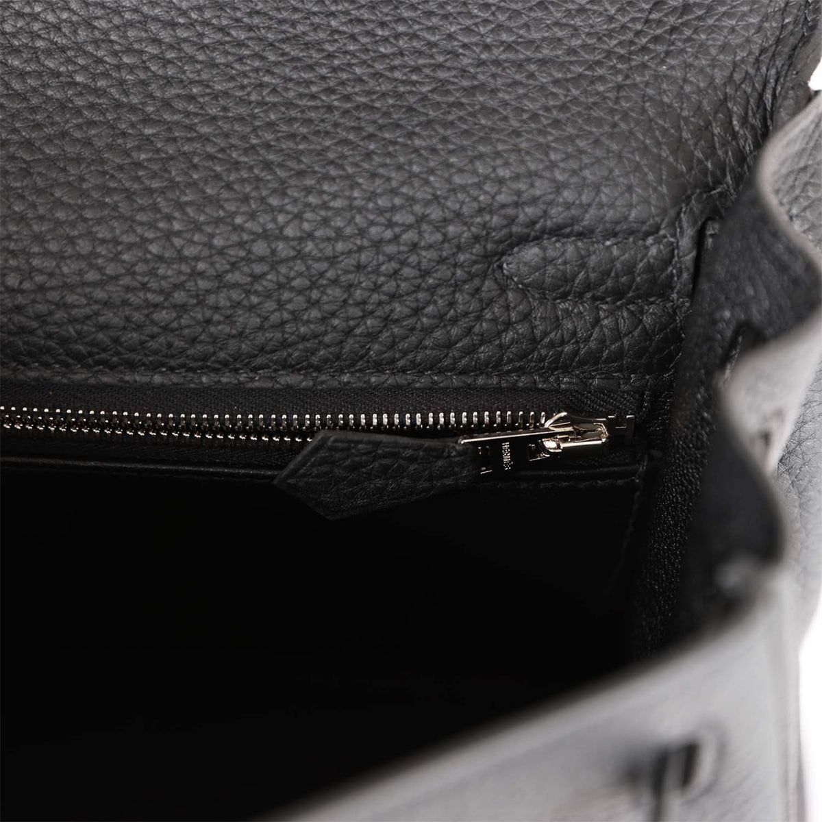 Black Togo Leather Bag L807