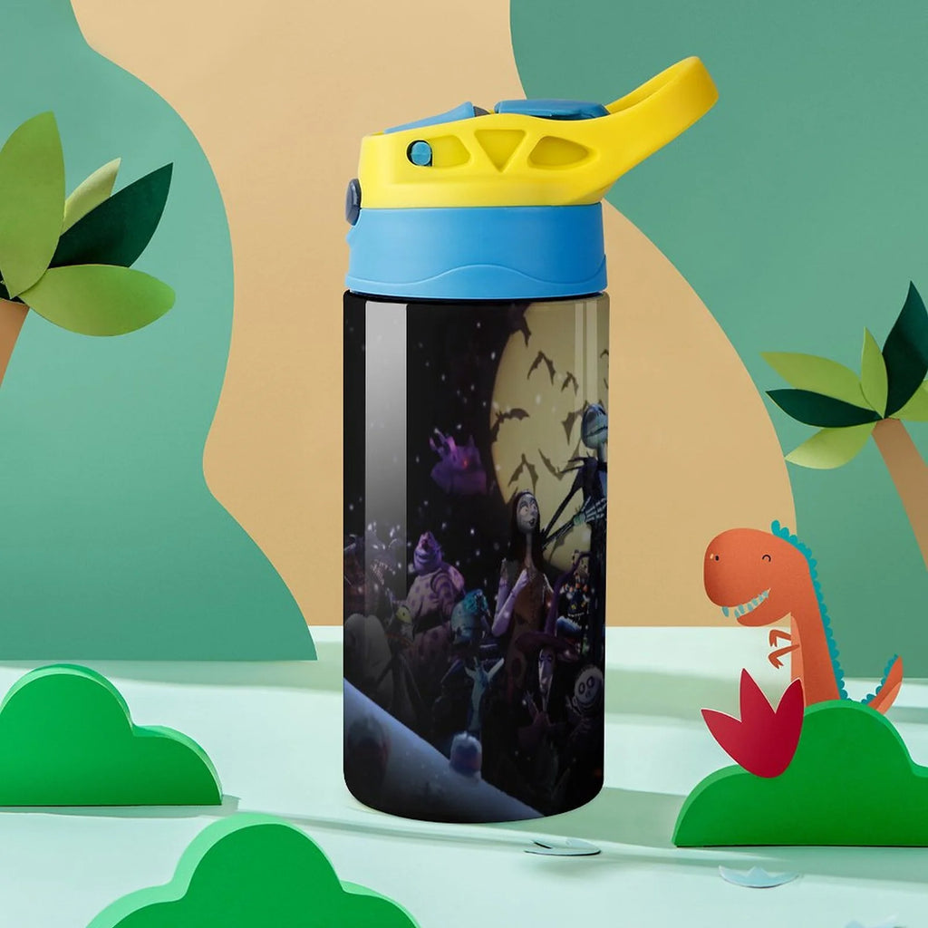 Insulated Stainless Steel Water Bottle with Straw P566