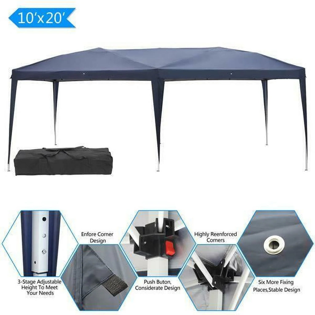 Blue Waterproof Folding Tent with Carry Bag W379