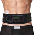 Insulin Pump Belt with Mesh Pouch Black T261
