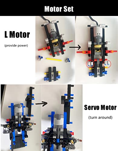 Upgrade Kit for Lego Technic Fast and Furious Dom's Dodge Charger 42111 E2272