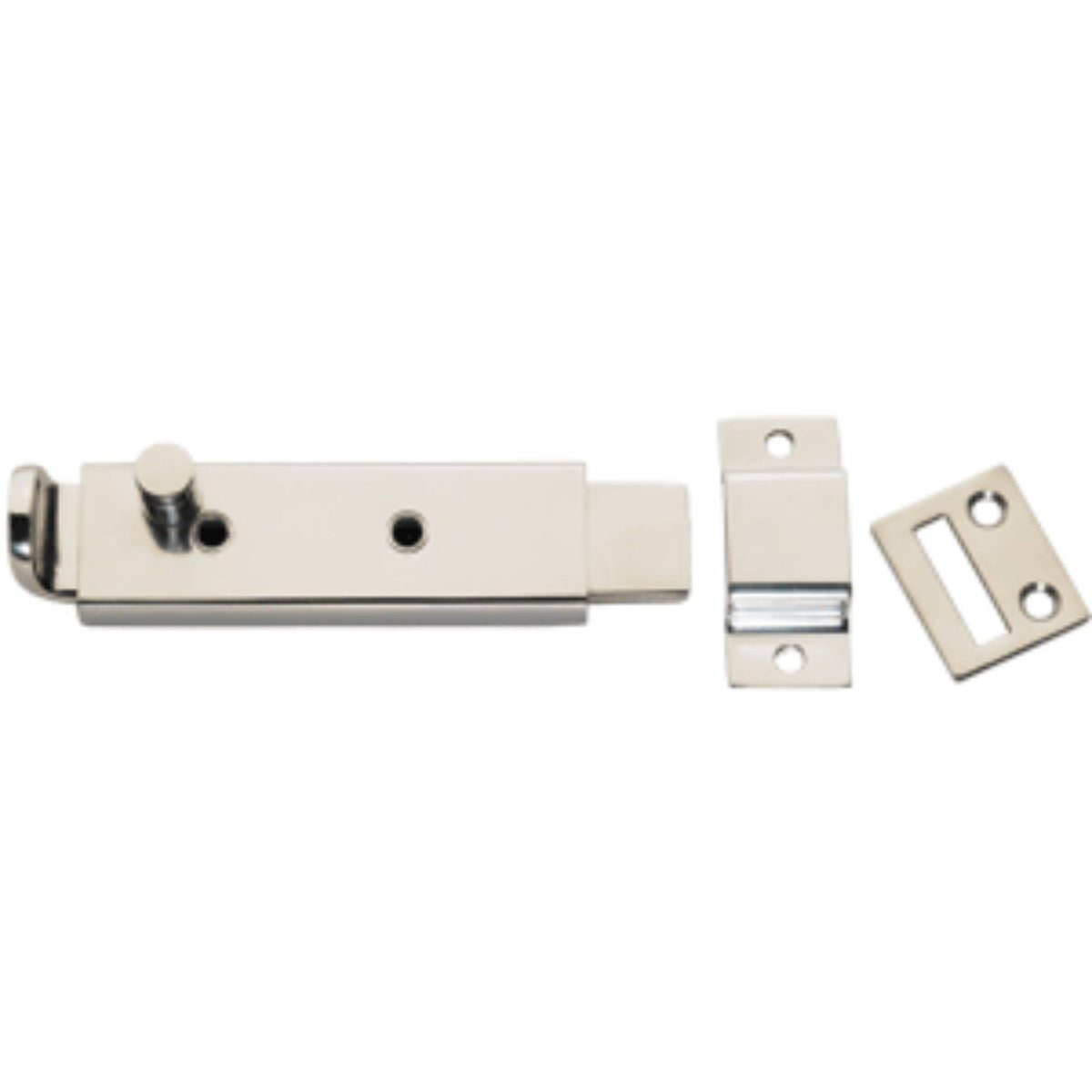 Spring Loaded Slide Bolt Latch 316 Stainless Steel C79561