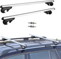 52" Adjustable Aluminum Roof Rack Cross Bars with 4 Locks F579213
