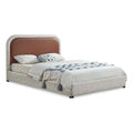 Brown Queen Bed G7363