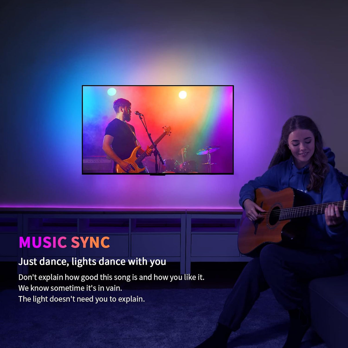 HDMI 2.0 Sync Box & TV LED Backlight Kit M7292