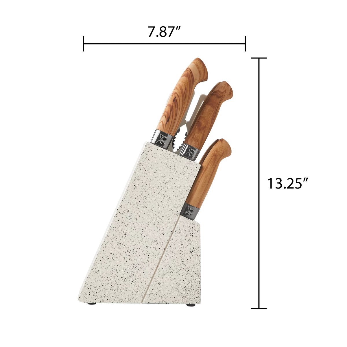 11-Piece Stainless Steel Knife Block Set U2626