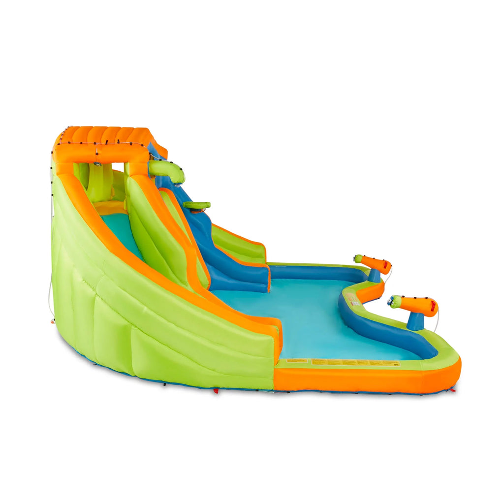 Inflatable 2 Lane Water Slide Splash Pool A609
