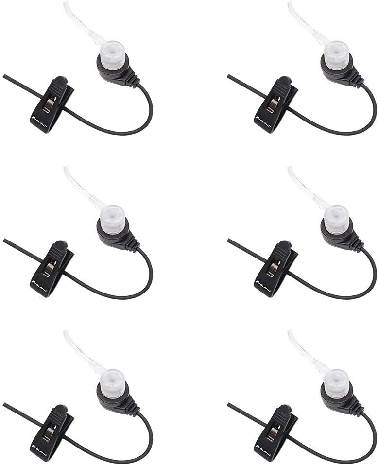 Transparent Security Headsets with PTT/VOX (4-Pack) L6868