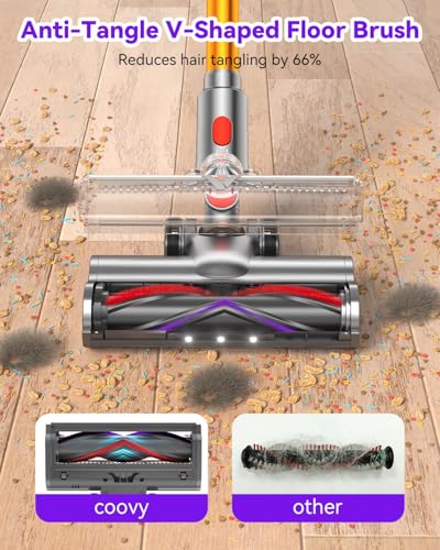 Cordless Stick Vacuum Cleaner 580W 45Kpa 75 Minutes Runtime Z7921