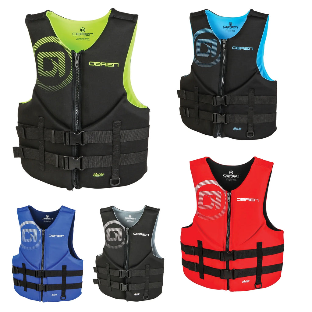 Red Large Front Zip Life Jacket L6612