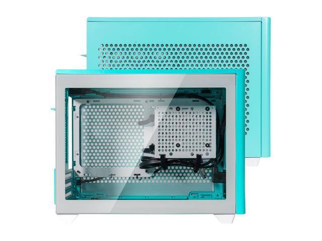 Caribbean Blue Mini-ITX Computer Case A351475