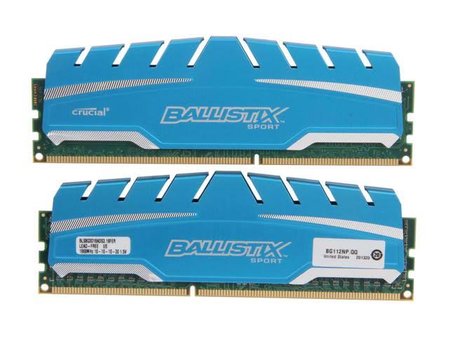 16 GB Kit (8GBx2) DDR3 Desktop Memory H302