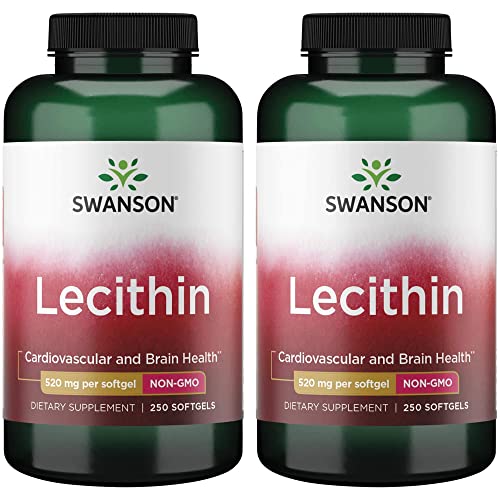 Non-Gmo Lecithin 520 Milligrams 250 Sgels U60282