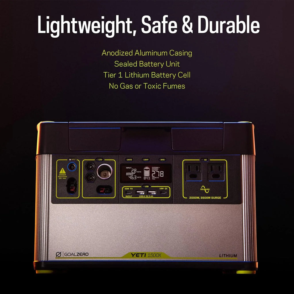 Portable Power Station 1516Wh Lithium Battery 2000 Watt B730