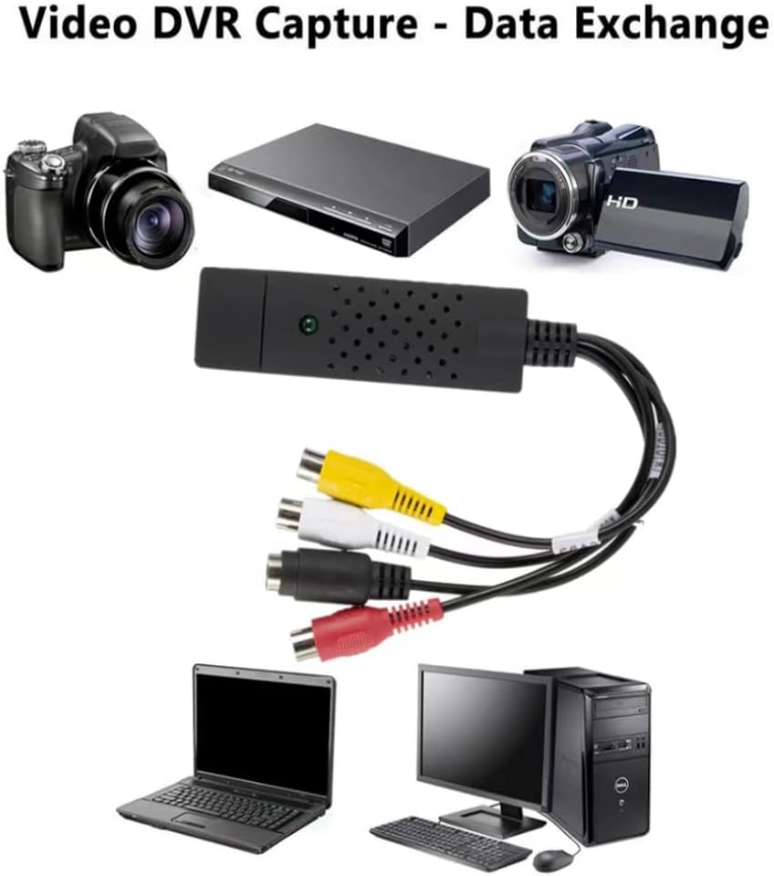USB 2.0 Video Audio Grabber Converter V447