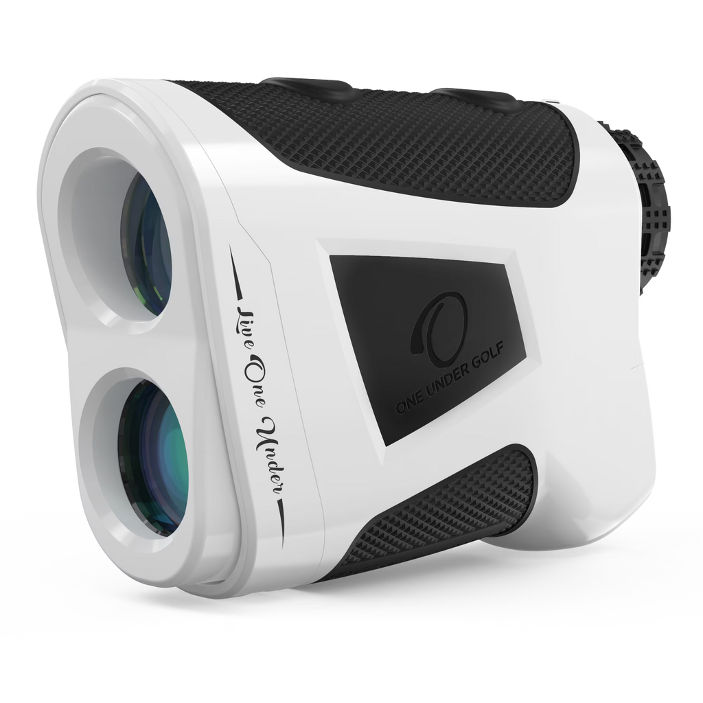 Golf Rangefinder with Slope Compensation, 6X Magnification up to 800yds (White) A778