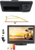 Trunk Handle Backup Camera with Moving Guide Line and 5 AHD TFT LCD Screen Monitor Pack of 2 C91111