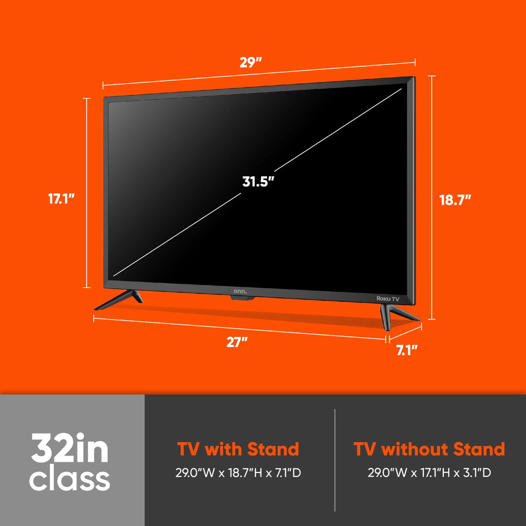 32" Class HD LED Roku Smart Television E720
