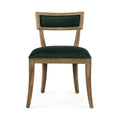 Green Velvet Side Chair W970
