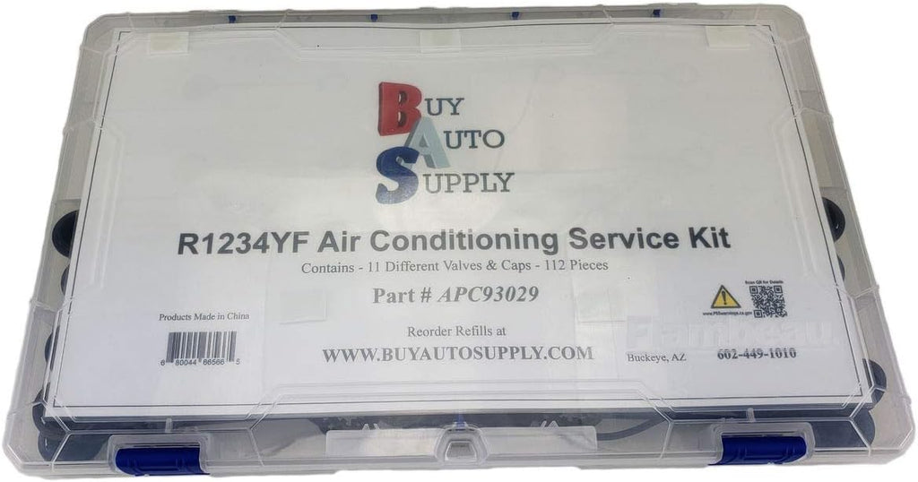112 Pieces A/C Valve Core & Cap Assortment Kit M453344
