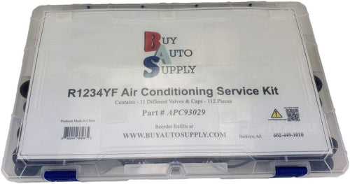 112 Pieces A/C Valve Core & Cap Assortment Kit M453344