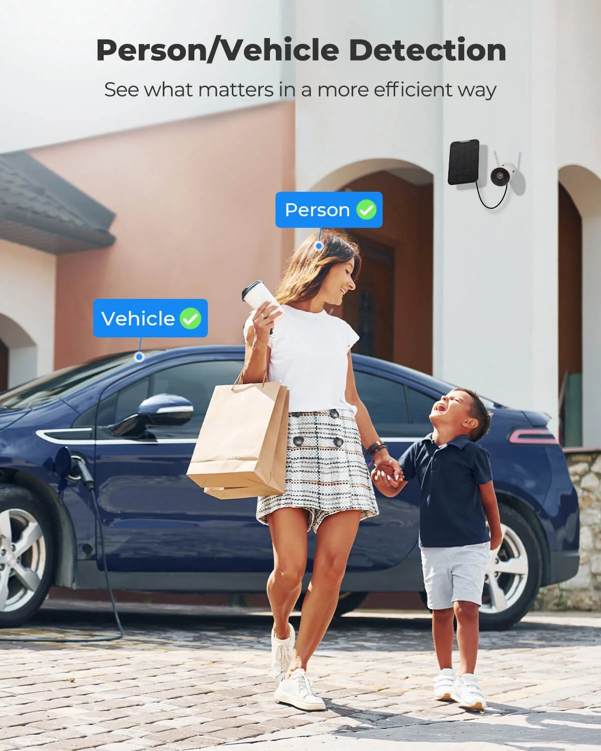 3MP Wireless Battery-Powered Security Camera B338