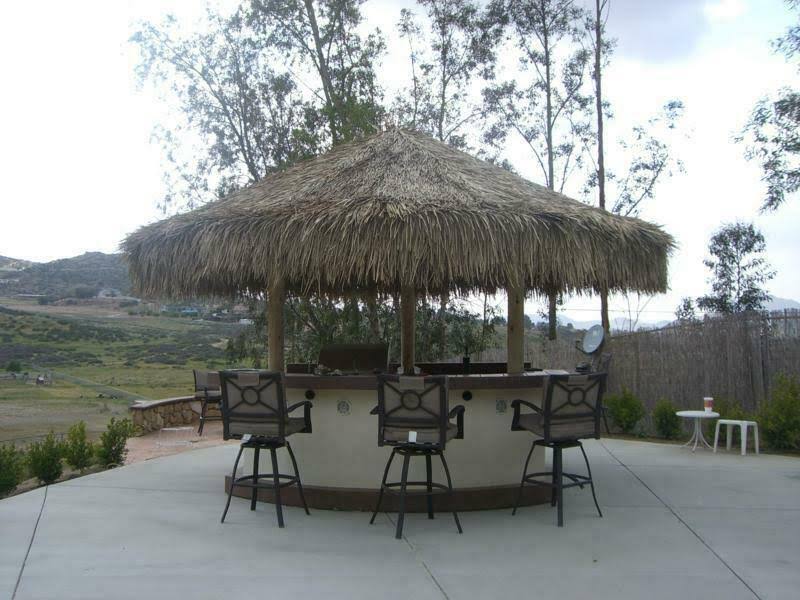 9 ft Mexican Thatch Umbrella Cover U51898