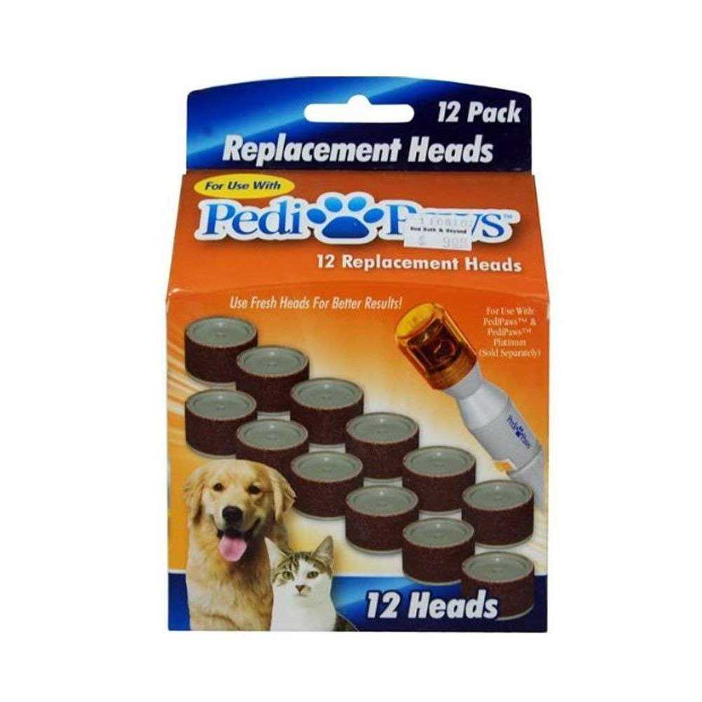 Pedipaws Replacement Filing Heads 12 Replacement Heads P49133
