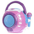 Pink Portable CD Player F7330