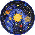 7'7"x22 Round Black Carpet Z13951
