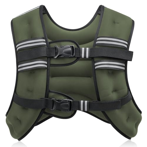 Weighted Vest with Reflective Stripe V709541