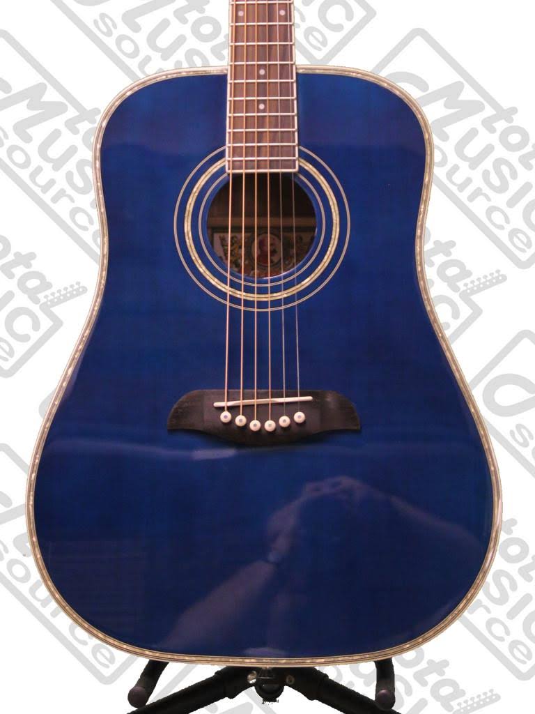 Blue 3/4 Size Dreadnought Acoustic Guitar G872