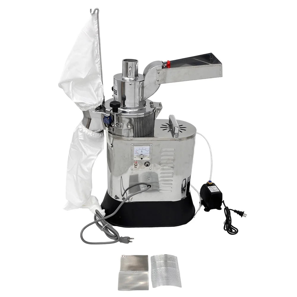 Electric Commercial Hammer Mill Herb Grain Grinder I35185