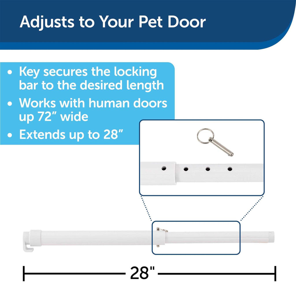 Sliding Glass Pet Door Security Bar G902