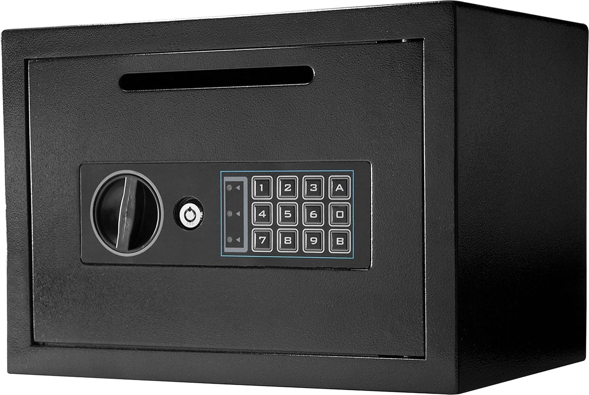 Compact 0.57 Cubic Ft Digital Keypad Security Depository Drop Safe Z492397
