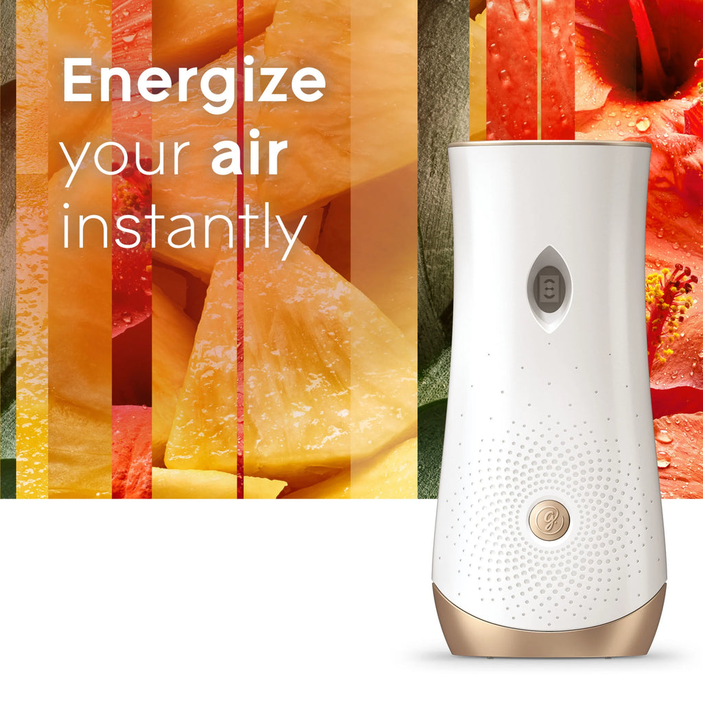 Hawaiian Breeze Air Freshener Starter Kit with Holder and Refill O9095