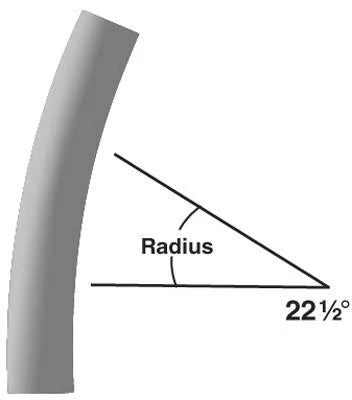 6 inch Plain End PVC Gray Sch 40 Elbow G840