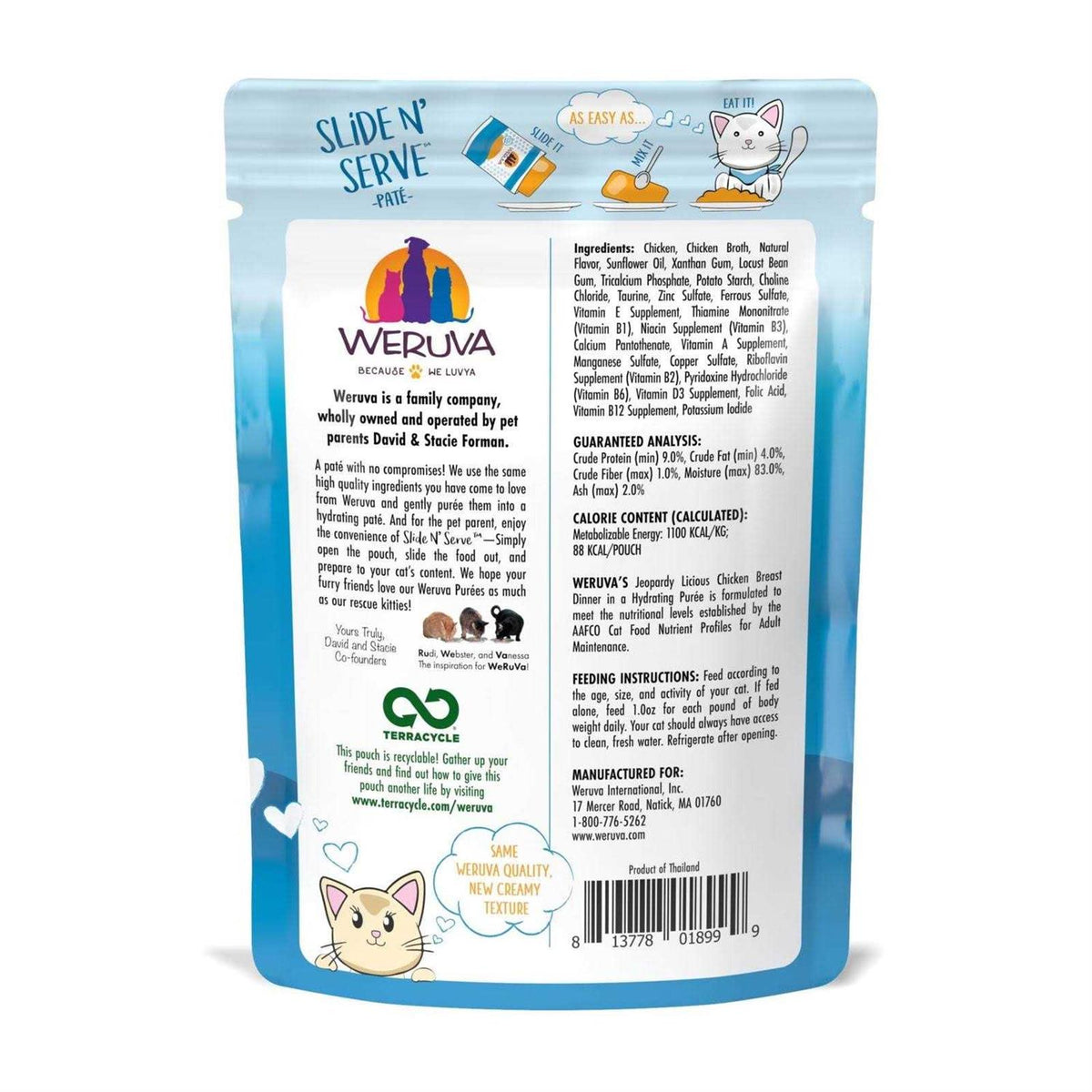 Chicken Wet Cat Food J3552