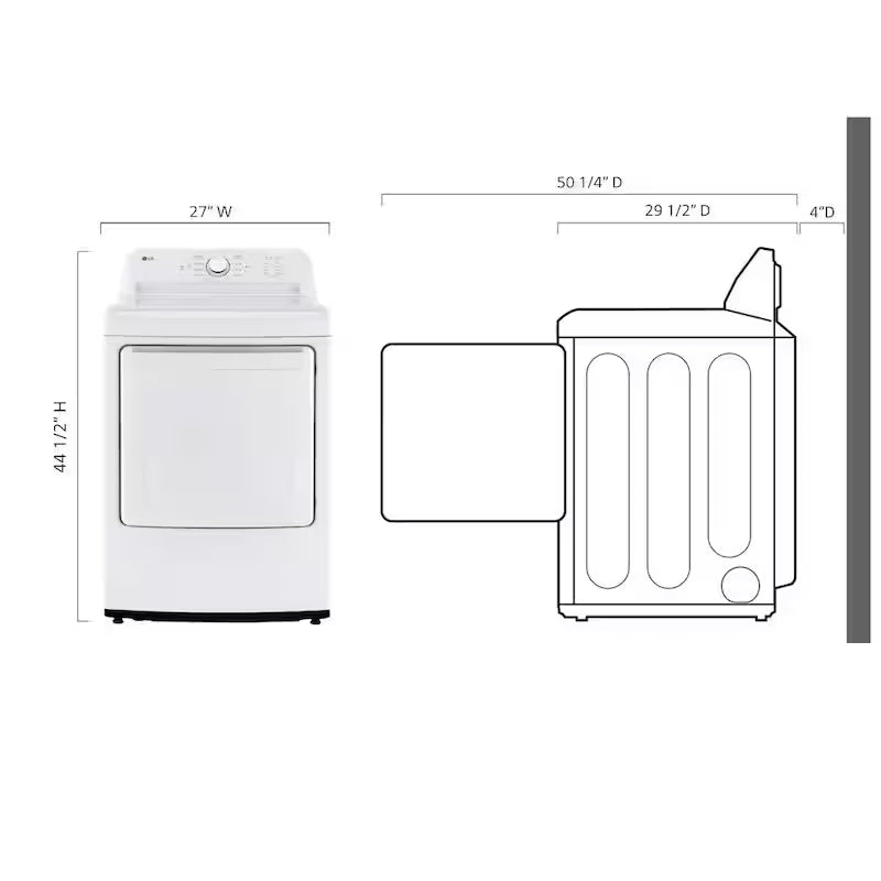 7.3 Cu.Ft. Vented Electric Dryer with Sensor Dry V781