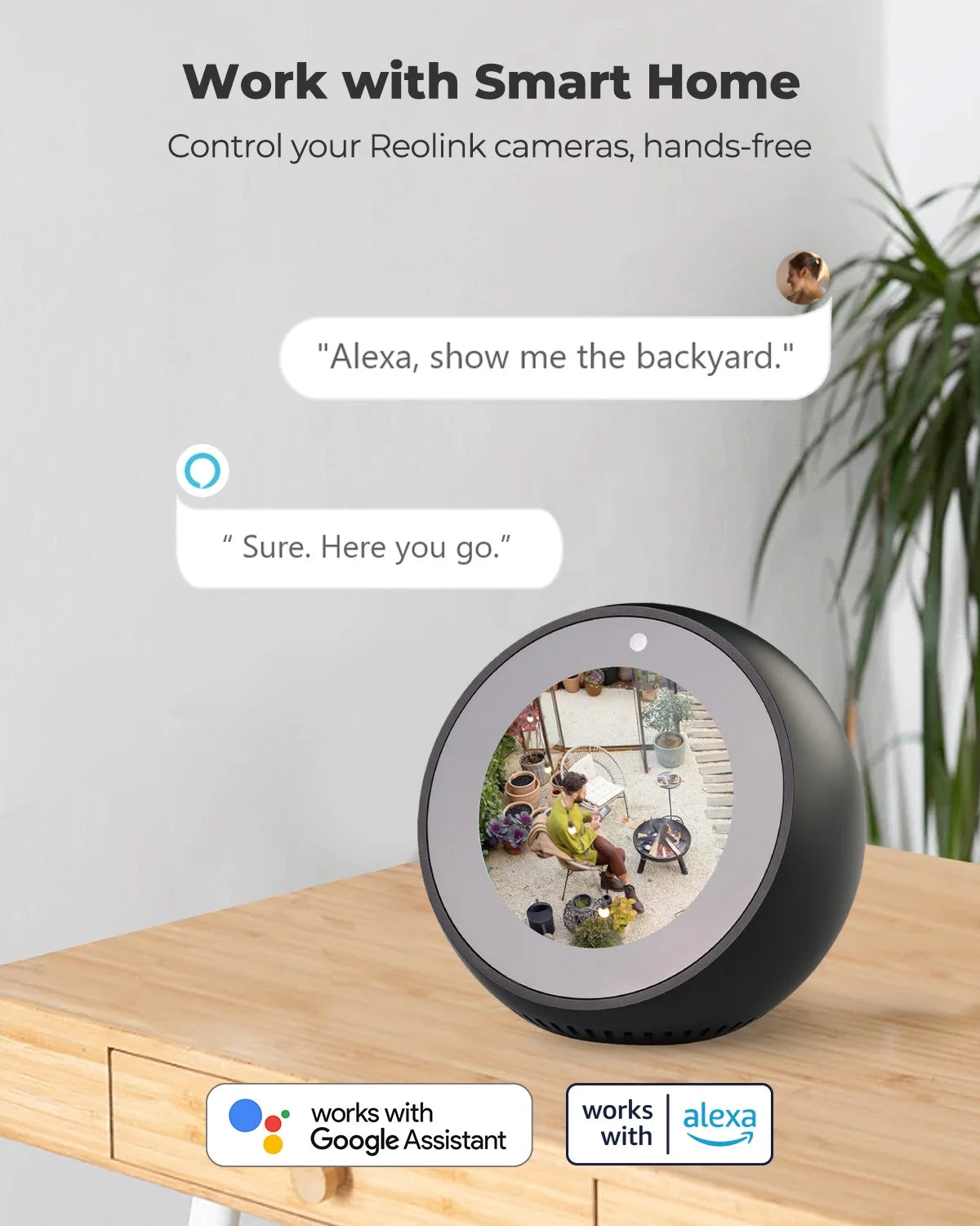 3MP Wireless Battery-Powered Security Camera B338