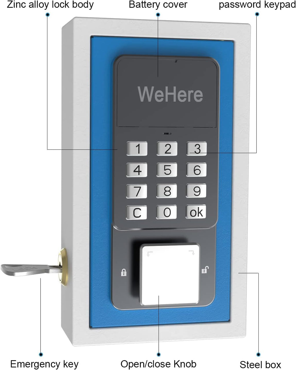 Key Lock Box Pack of 2 G6889